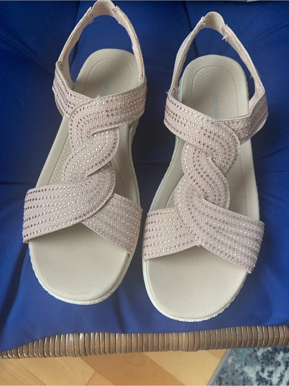 Life stride BZEES Comfort Slingback Sandals in Light Pink